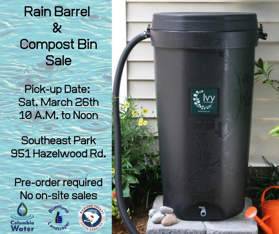 Rain Barrel and Compost Bin